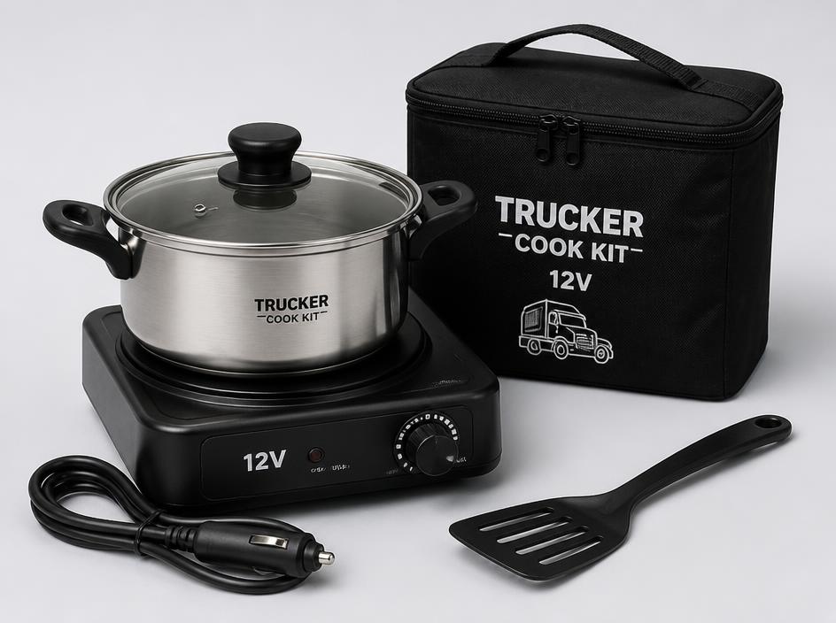 Kit cozinha 12V para caminhoneiro